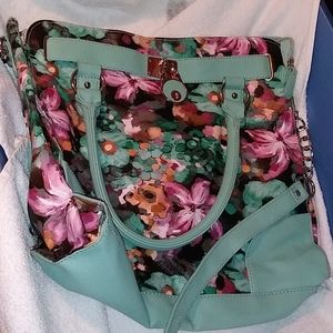 Floral purse